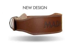 MadMax OPASEK CELOKOŽENÝ - full leather new MFB246 brown