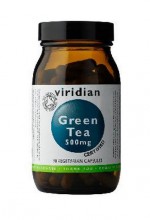 Viridian  Organic Green Tea 500 mg 90 kapslí