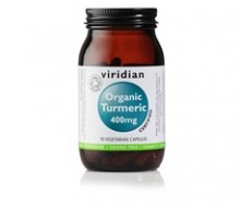 Viridian Organic Turmeric 400 mg 90 kapslí