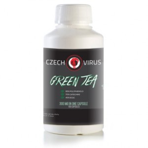 Czech Virus GREEN TEA 100 kapslí