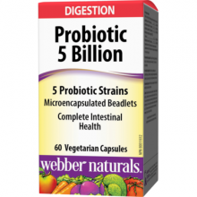 WEBBER NATURALS Probiotic 5 Billion 60 kapslí