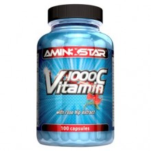 Aminostar Vitamin C s extraktem šípku 100 kapslí