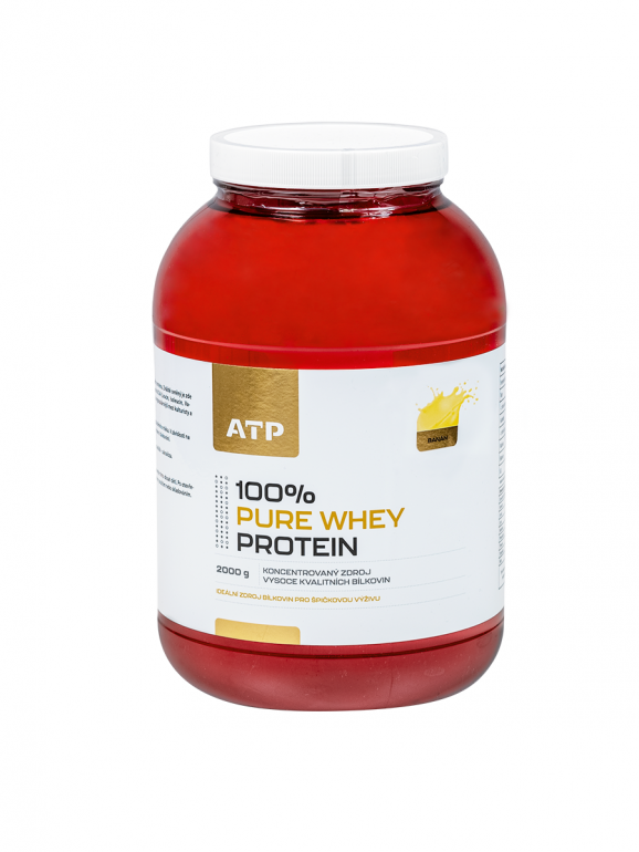 ATP Nutrition ATP 100% Pure Whey Protein 2000 g - Banán