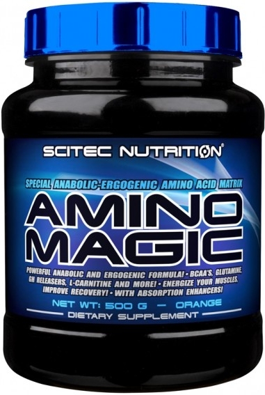 Scitec Nutrition Scitec Amino Magic 500 g - Pomeranč