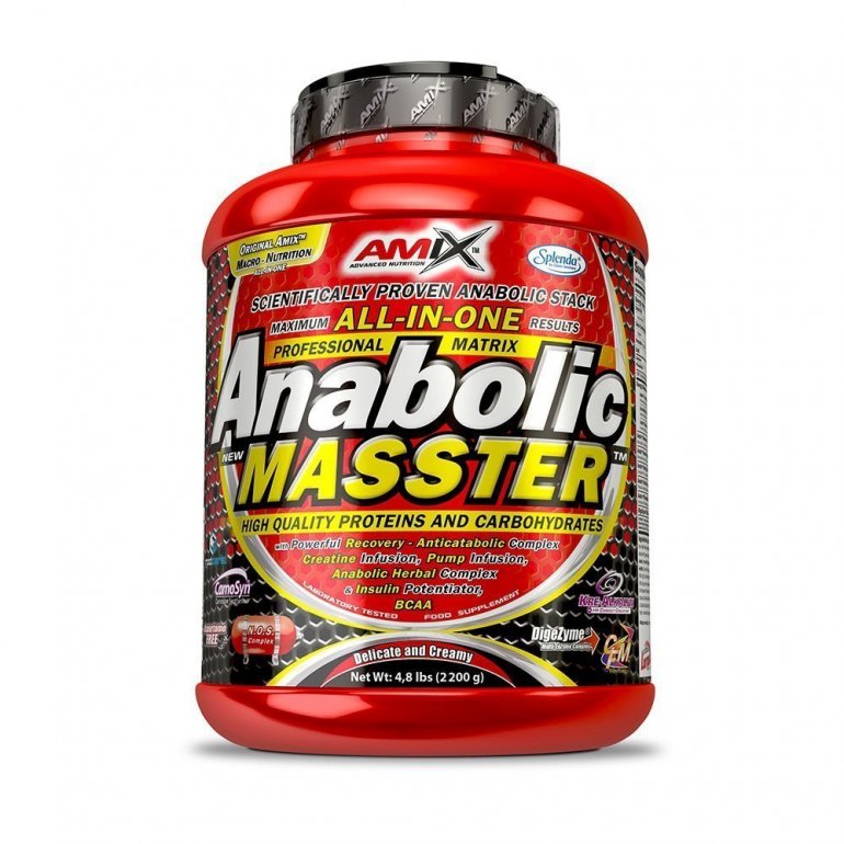 Amix Anabolic Masster 2200 g - Jahoda