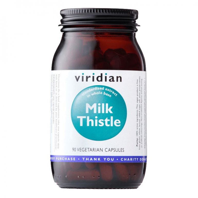 Viridian Nutrition Viridian Milk Thistle 90 kapslí