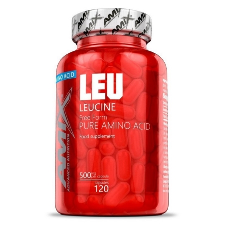 Amix L-LEUCINE PURE 1000 mg 120 kapslí