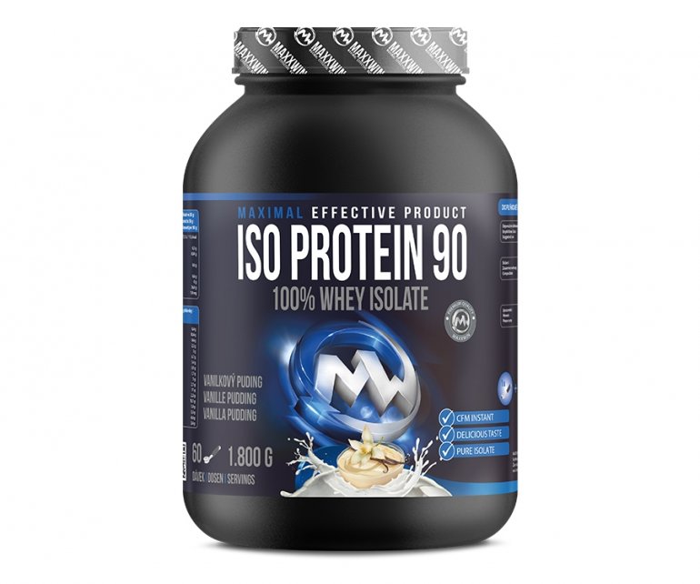 MAXXWIN Iso Protein 90 1800 g - vanilka