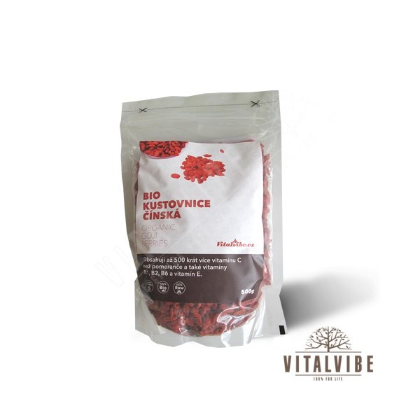 Vitalvibe Natural Source Co., Ltd. Kustovnice čínská (Goji berries) BIO - 400 g