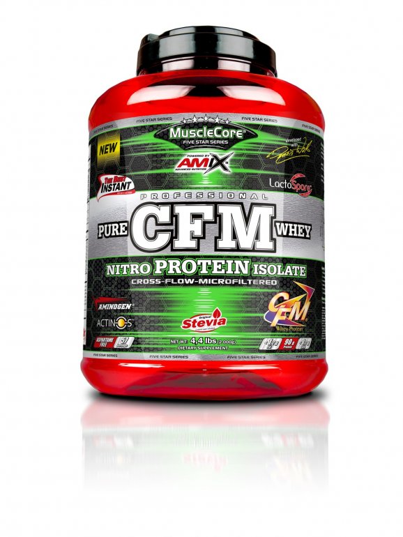 Amix CFM Nitro Protein Isolate 1000 g - Jahoda/jogurt