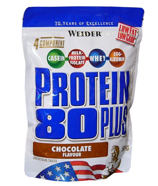 Weider Protein 80 Plus 500 g - lesní plody