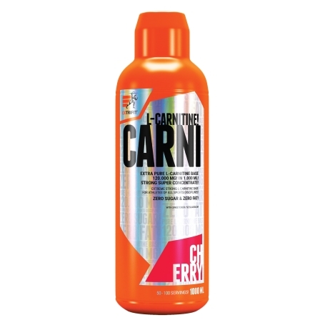 Extrifit Carni Liquid 120000 mg 1000 ml - ledový čaj broskev
