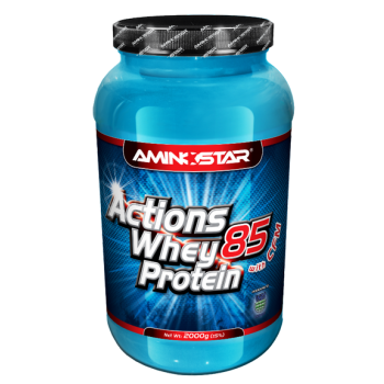 Aminostar Whey Protein Actions 85 - 2000 g - vanilka