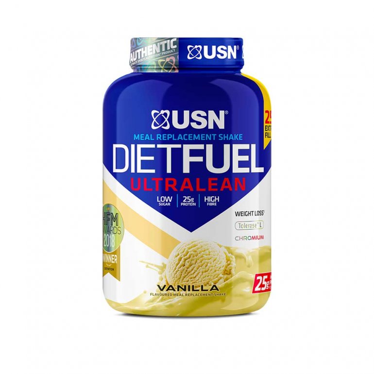 USN Diet Fuel Ultralean 2000 g - Vanilka
