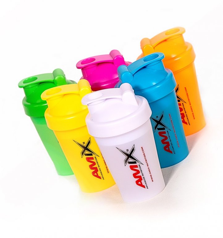 Amix Shaker Color 400 ml - žlutý