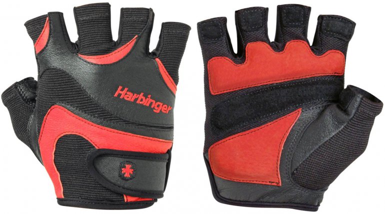 Harbinger fitness rukavice FLEXFIT 138 - modro-černé - vel. S
