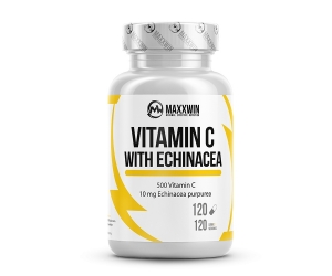 MAXXWIN Vitamín C 500 + Echinacea 120 kapslí