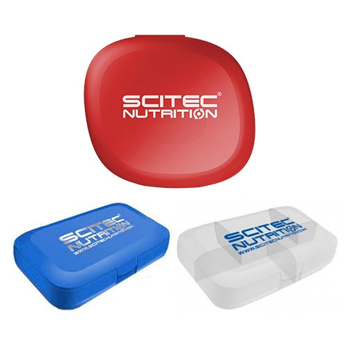 Scitec Nutrition Scitec krabička na tablety - Červená