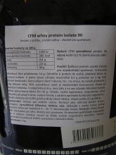 4FITNESS CFM Whey Protein 90 WPI 1000 g