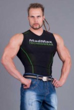 MadMax Kompresní triko bez rukávů MSW904