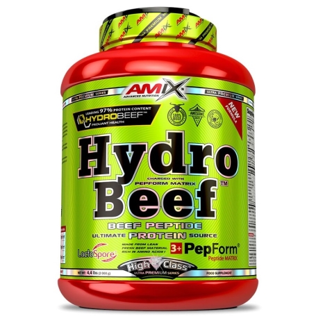 Amix™ HydroBeef™ Peptide Protein 1000 g - Čokoláda/višeň