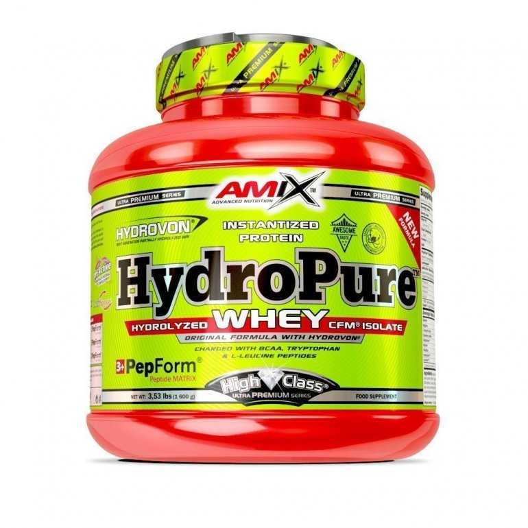 Amix™ HydroPure™ Whey Protein 1600 g - Jahoda