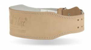 MadMax OPASEK CELOKOŽENÝ - full leather MFB246-01 světlý