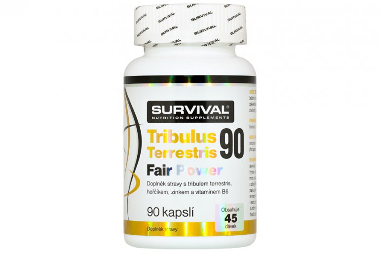 Survival Tribulus Terrestris 90 Fair Power ® 90 kapslí