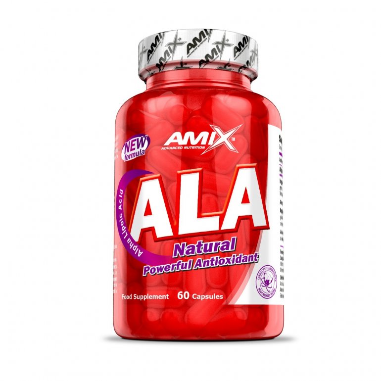Amix ALA kyselina Alfa Lipoová 60 kapslí
