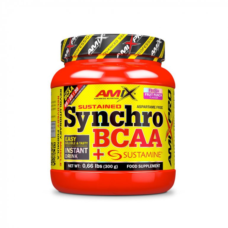 AMIX™ SYNCHRO BCAA + SUSTAMINE® DRINK 300 g - vodní meloun