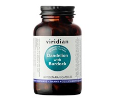 Viridian Nutrition Viridian Dandelion with Burdock 60 kapslí