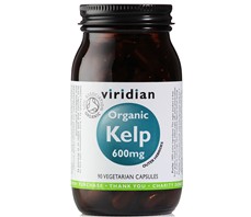 Viridian Nutrition Viridian Organic Kelp 600mg 90 kapslí