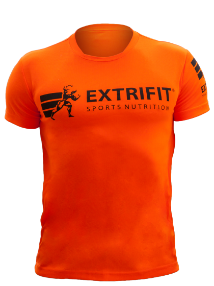 Extrifit pánské triko 09 (krátký rukáv-oranžové) - oranžové vel. L