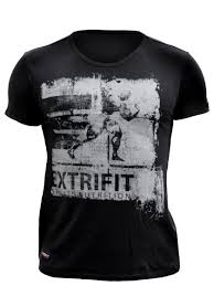 Extrifit Triko pánské 03 (krátký rukáv) - černo-šedá vel. XL