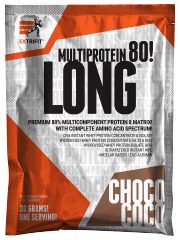 Extrifit Long ® 80 Multiprotein 30 g - Jahoda-banán