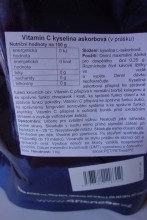 4FITNESS Vitamín C kyselina askorbová 1000 g