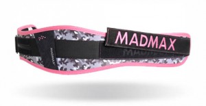 MadMax Dámský fitness opasek WMN - SWAROVSKI pink MFB314