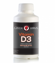 Czech Virus VITAMIN D3 180 kapslí