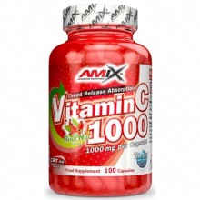 Amix Vitamin C 1000 mg + Rose Hips 100 kapslí