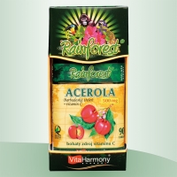 VitaHarmony RainForest® Acerola 500 mg & Vitamin C 250 mg - 90 tablet