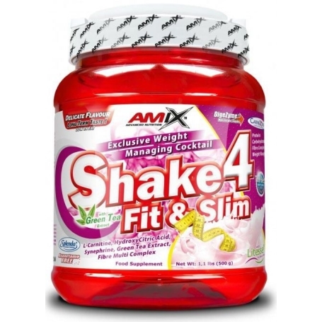 Amix Shake 4 Fit & Slim 500 g - Lesní plody