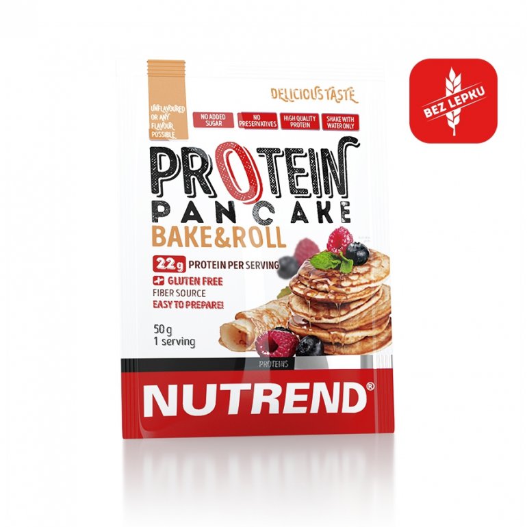 Nutrend Protein Pancake 50 g - Bez příchuti