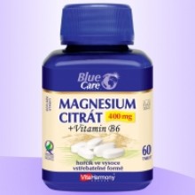 VitaHarmony Magnesium citrát 400 mg + Vitamin B6 - 60 tabet