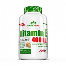 Amix Green Day Vitamin E 400 I.U. LIFE+ 200 kapslí
