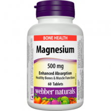 WEBBER NATURALS Magnesium 60 tablet