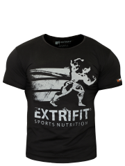 Extrifit pánské triko 30 - Černá/šedá - vel. XL