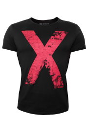 Extrifit pánské triko 35 - Černá/červená - vel. XL
