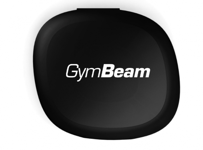 GymBeam Pill Box - Černý