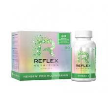 Reflex Nutrition Nexgen PRO 90 kapslí + Reflex Nutrition Omega 3 1000 mg 90 kapslí