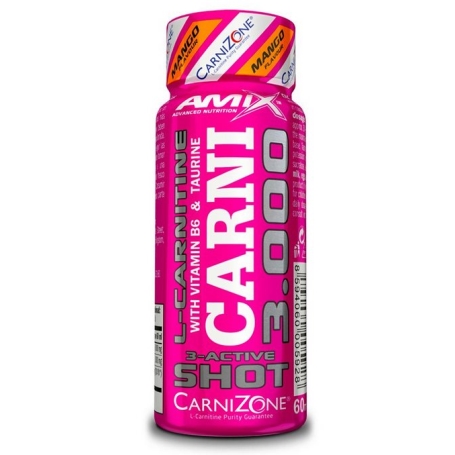 Amix CARNISHOT 3000 mg 20 x 60 ml - Mango
